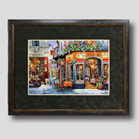 クロスステッチ刺繍額装-60