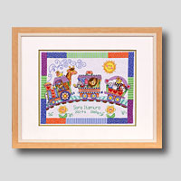 クロスステッチ刺繍額装-55