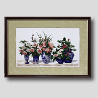 クロスステッチ刺繍額装-53