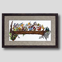 クロスステッチ刺繍額装-57