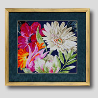 クロスステッチ刺繍額装-61