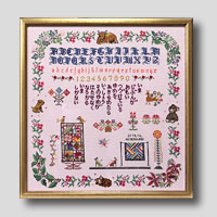 クロスステッチ刺繍額装-77