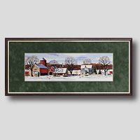 クロスステッチ刺繍額装-62