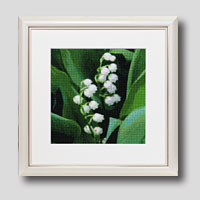 クロスステッチ刺繍額装-67