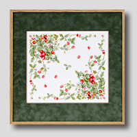 クロスステッチ刺繍額装-90