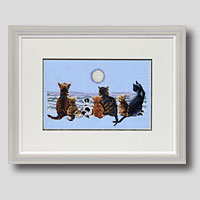 クロスステッチ刺繍額装-89