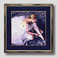 クロスステッチ刺繍額装-79