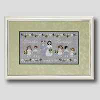 クロスステッチ刺繍額装-97