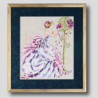 クロスステッチ刺繍額装-98