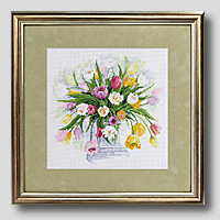 クロスステッチ刺繍額装-103