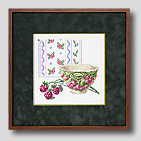 クロスステッチ刺繍額装-104