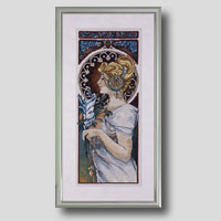 クロスステッチ刺繍額装-110