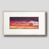 クロスステッチ刺繍額装-106