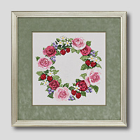 クロスステッチ刺繍額装-127