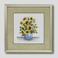 クロスステッチ刺繍額装-126