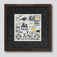 クロスステッチ刺繍額装-120