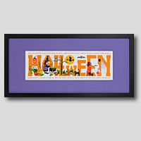 クロスステッチ刺繍額装-137