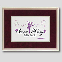 クロスステッチ刺繍額装-138