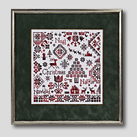 クロスステッチ刺繍額装-140