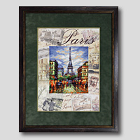 クロスステッチ刺繍額装-129