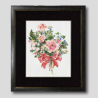 クロスステッチ刺繍額装-141