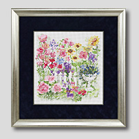 クロスステッチ刺繍額装-143