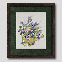 クロスステッチ刺繍額装-144