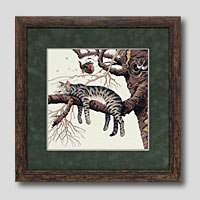 クロスステッチ刺繍額装-158