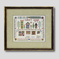 クロスステッチ刺繍額装-155