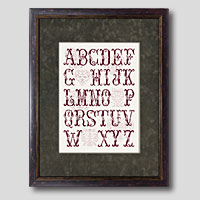 クロスステッチ刺繍額装-156