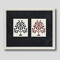 クロスステッチ刺繍額装-154