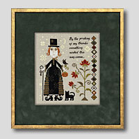 クロスステッチ刺繍額装-161