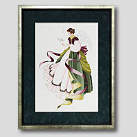 クロスステッチ刺繍額装-168