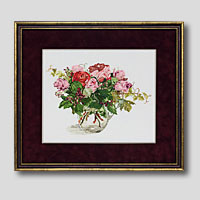 クロスステッチ刺繍額装-174