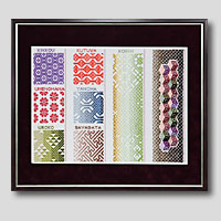 クロスステッチ刺繍額装-166