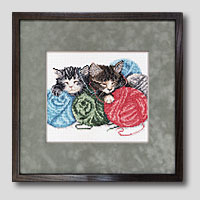 クロスステッチ刺繍額装-167