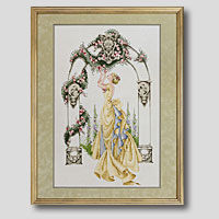 クロスステッチ刺繍額装-182