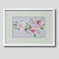 クロスステッチ刺繍額装-194