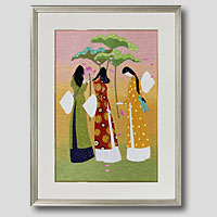 クロスステッチ刺繍額装-179