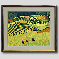 クロスステッチ刺繍額装-181