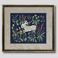 クロスステッチ刺繍額装-200