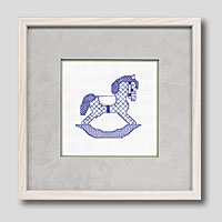 クロスステッチ刺繍額装-204