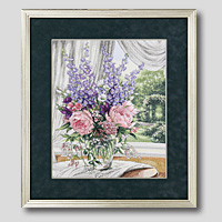 クロスステッチ刺繍額装-219