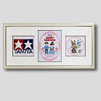 クロスステッチ刺繍額装-209