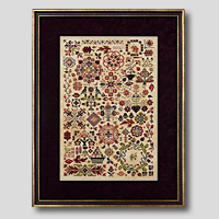 クロスステッチ刺繍額装-211