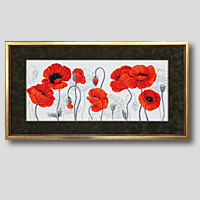 クロスステッチ刺繍額装-223