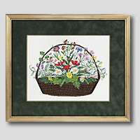 クロスステッチ刺繍額装-228