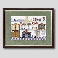 クロスステッチ刺繍額装-232