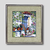 クロスステッチ刺繍額装-235