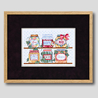 クロスステッチ刺繍額装-236